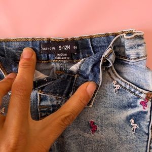 3 pairs of baby girl shorts